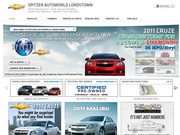Spitzer Auto World Chevrolet Website