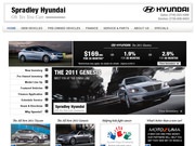 Spradley Hyundai Website