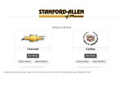 Allen Chevrolet Cadillac Website