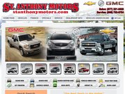 St. Anthony Motors Website