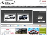 Todd Wenzel Pontiac GMC Website