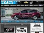 Tracy Chevrolet Cadillac Website