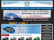Maple Shade Mazda-Turnersville Website