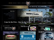 Tustin Cadillac Website