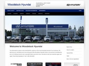 Woodstock Hyundai Website