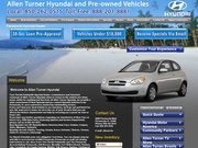 Allen Turner Automotive Hyundai Website