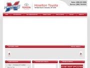 Hoselton Toyota Website