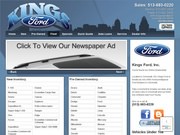 Kings Ford Website