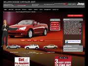 Miller Dodge Website