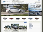 Raferty Subaru Website