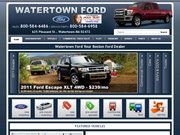 Watertown Ford Website