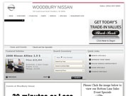 Woodbury Nissan Website